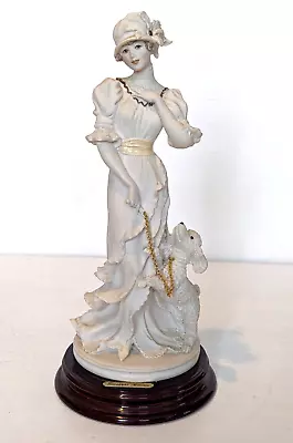 Buy Florence Giuseppe Armani DEAR FRIENDS Capodimonte Lady With Poodle Figurine 0532 • 37.99£