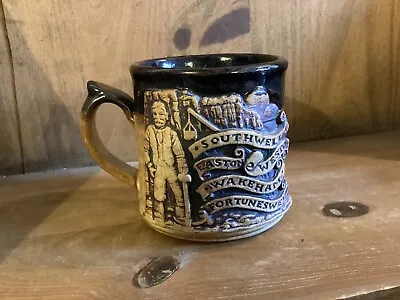 Buy Brown Stoneware Pottery Mug Of Portland Dorset  • 3£