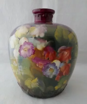 Buy Antique Royal Bonn Franz Anton Mehelm Germany Vase Hand Painted Jugendstil • 96.10£