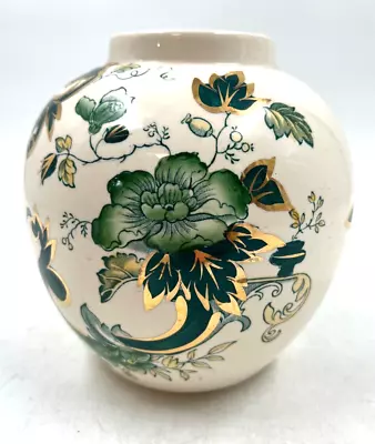 Buy Masons Ironstone Chartreuse Ginger Jar WITHOUT LID 6  T2750 D121 • 12.99£