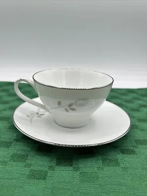 Buy Noritake Altadena 6437 Coffee/teacup & Saucer - White Rose Design • 4.21£