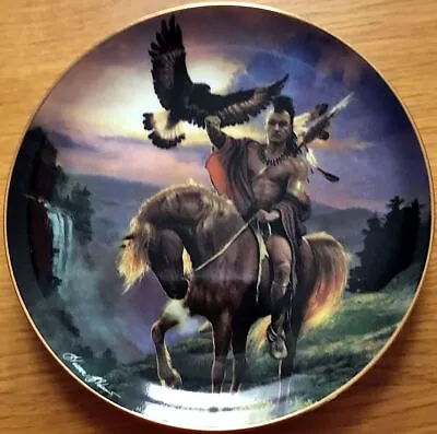 Buy Fine Porcelain Plate. Spirit Of The East Wind From Franklin Mint Heirloom Collec • 9.99£