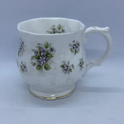 Buy Vintage Queens Violet Porcelain Teacup - Countryside Series Made In England • 14.50£