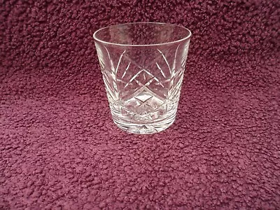 Buy Vintage Thomas Webb Cut Crystal 3 1/8  Whiskey Glass, Excellent Condition. • 9.99£