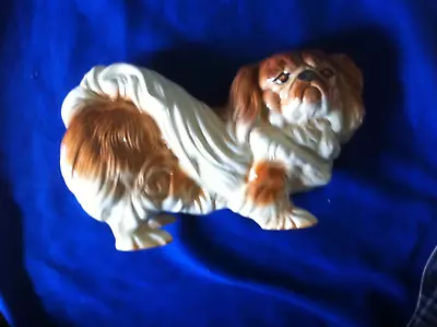 Buy Vintage 1960s Melba Ware Pekinese China Dog Figurine 5 1/2” High 9” Long • 9.99£