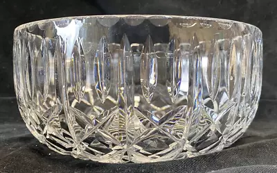 Buy Royal Brierley ASCOT Lead Crystal Cut Glass Fruit / Trifle Bowl 8  • 35£
