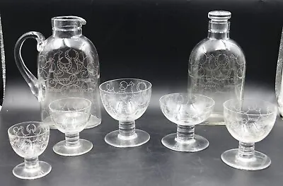 Buy ART DECO French Baccarat Crystal Champs Elysees 58 Pieces Glassware Set • 7,744.89£