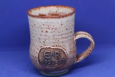 Buy Vintage Elizabeth II Silver Jubilee Pottery Mug Marked Stoneleigh 1952-77 • 5£