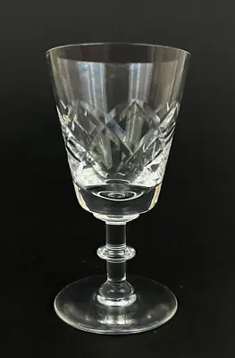 Buy Edinburgh EDI12 Criss Cross Cut Crystal Wafer Stem Cordial Glass 4 1/8'' • 9.46£