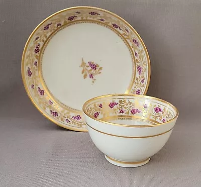 Buy New Hall Pattern 349 Teabowl & Saucer  C1790-1800 Pat Preller Collection • 30£