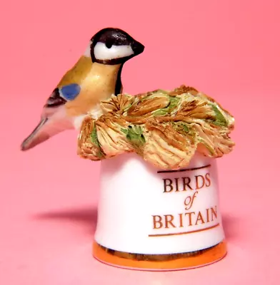 Buy Sutherland Birds Of Britain Great Tit China Thimble B/139 • 2.99£