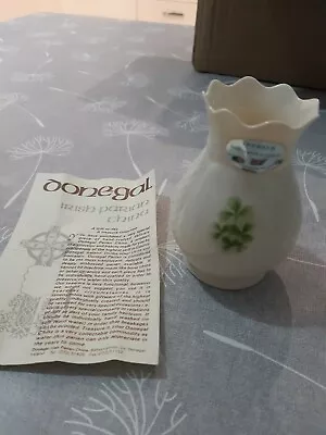 Buy Donegal Irish Parian China Small Shamrock Vase  • 15£
