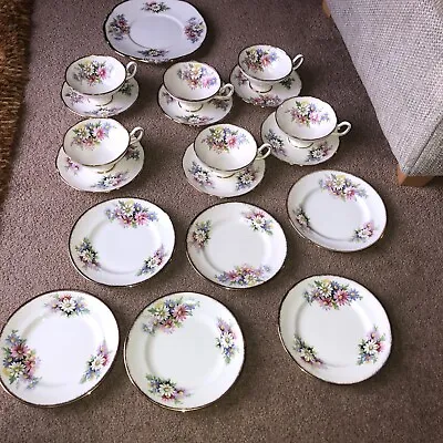 Buy Taylor & Kent Bone China Tea Cups Saucers  & Plates • 45£
