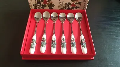 Buy Portmeirion The Holly And The Ivy Set Of 6 TeaSpoons • 13.49£