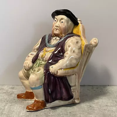 Buy Vintage Character Jug King Henry VIII - Melba Ware Wain & Sons Midcentury Stoke • 14.80£