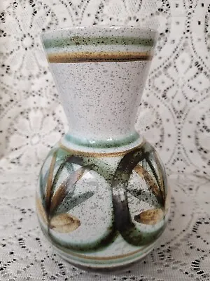 Buy Vintage Cinque Ports Pottery Ltd, The Monastery Rye ~ Vase ~ Grass Blade Design • 12.99£