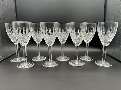 Buy Exceptional Set Of 8 WATERFORD CRYSTAL Castlemaine(Cut) Claret Wine Glasses Mint • 655.15£