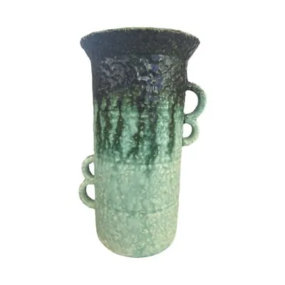 Buy Vintage Shorter And Son Stoke On Trent /England/Large Double Handled Green Vase • 63.03£