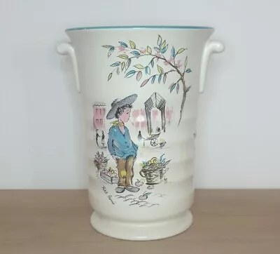 Buy Vintage 1950s Crown Ducal Ware 'Petit Pierre' Pattern 274 Vase Made In England • 17.84£