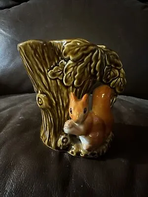Buy Vintage SylvaC Squirrel Tree Jug Vases 4233 • 9.95£