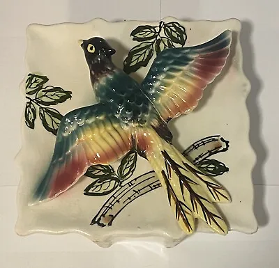 Buy Vintage Sonsco Japan 3D Bird Wall Pocket - Multicolor • 24.12£