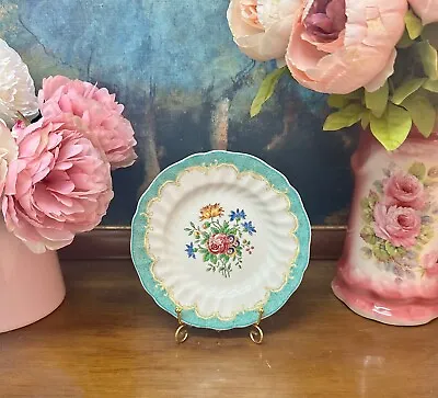 Buy Vintage 1950s Royal Doulton Kingswood Floral Green Side Plate MULTIPLE AVAILABLE • 6.27£