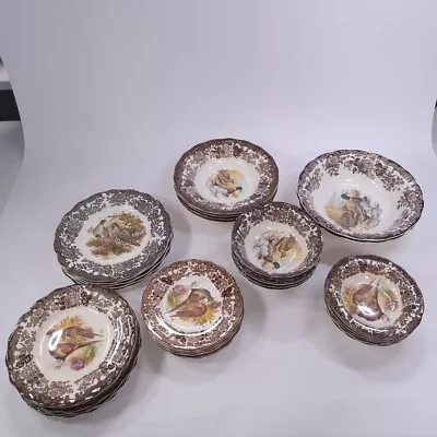 Buy Royal Worcester Palissy Game Series Dinner Set Plates Bowls Side Dishes X35 • 179.99£
