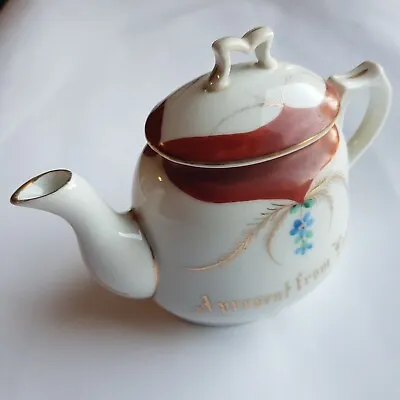 Buy Antique Teapot Victorian Present From London Ceramic Tea Pot Porcelain Germany • 50£