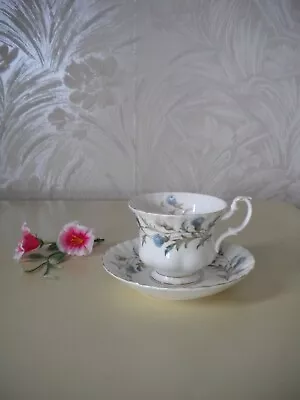 Buy Royal Albert English Bone China 'Brigadoon' Pattern Tea Cup & Saucer • 1.99£