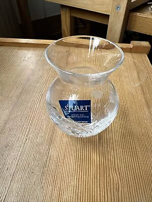 Buy Stuart Glass Vase • 0.99£