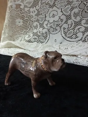 Buy Branksome China - Hand Painted Brindle British Bulldog Dog Figure • 25£