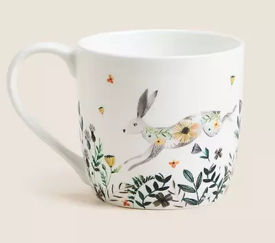 Buy Woodland Hare/Rabbit Mug Fine Bone China M&S Marks And Spencer Home New/Unused • 12.99£