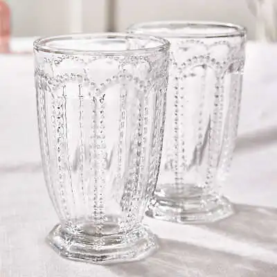 Buy Set Of 4 Coloured Glasses Set Glassware Tumbler Juice Whiskey Wine Glass • 22.99£
