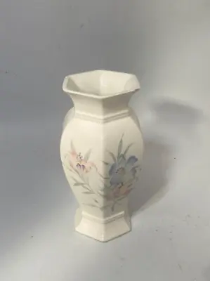 Buy Royal Winton Staffordshire Ceramic Ware Vase  Pastel Floral Lily 7 Inches #RA • 2.99£