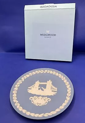 Buy Wedgewood Jasperware Plate - London Christmas 1975 Tower Bridge • 7.99£