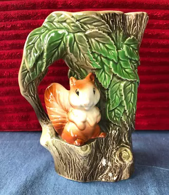 Buy Kitch Eastgate Pottery Withernsea Fauna - Squirrel In Tree Jug • 8£