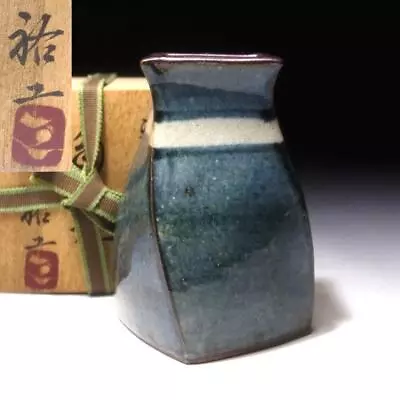 Buy $ZC97: Vintage Japanese Vase, Mashiko Ware By Famous Potter, Hiroyuki Yanase • 27.51£