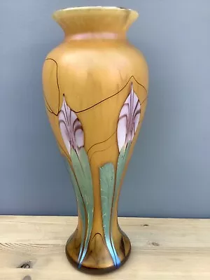 Buy Okra Glass Large Samarkland Vase • 175£