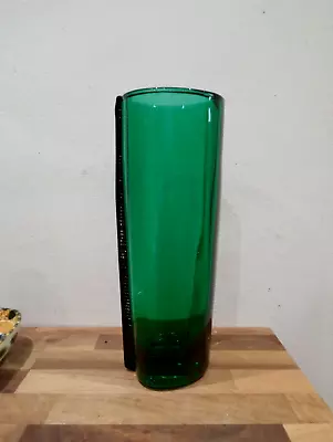 Buy Vintage Milos Filip Green Glass Vase For Rosice Glass Pat No 712 1963 Sklo Union • 30£