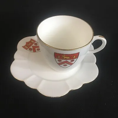 Buy The Foley Bone China Tea Cup And Saucer, Aynsley England • 20.18£