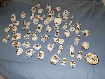 Buy Lots Of Crested China Goss Willow Art Florentine Arcadian Swan Multi Listing • 39.99£