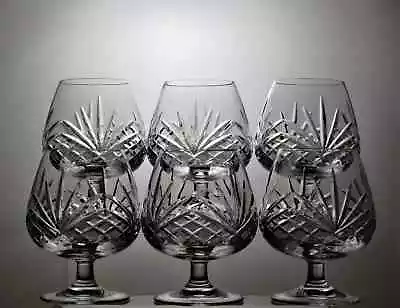Buy Edinburgh Crystal Cut Glass Set Of 6 Brandy Glasses 5 - Boxed • 89.99£