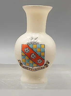 Buy Vintage Shelley Crested China No 213 - Model Of Chinese Vase 500AD - Snettisham • 8.99£