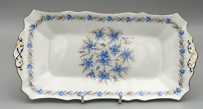 Buy Tuscan England Vintage Bone China Love In The Mist 11,1/4  Long Sandwich Tray. • 17.99£