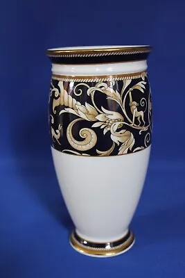 Buy Wedgwood Cornucopia Bone China Vase Navy Blue White Gold Bicentenary Celebration • 12.50£