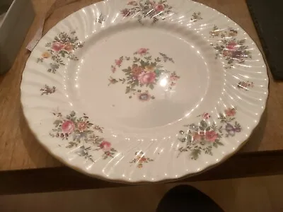 Buy  1MINTON MARLOW FINE BONE ENGLISH CHINA DINNER PLATE S-309 FLORAL 27cm EXCELLENT • 6.99£