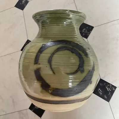Buy Vintage Moffat Studio Art Pottery Scottish Vase Gerard T Lyons Spiral Design • 11£
