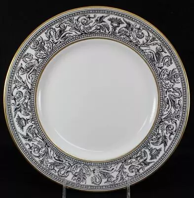 Buy Wedgwood FLORENTINE BLACK (BLACK DRAGONS) Dinner Plate W4312 GREAT VALUE • 40.68£