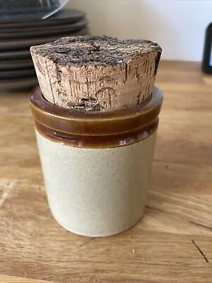 Buy Moira Stoneware Jar With Original Cork  4” High • 4.50£