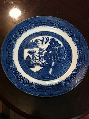 Buy Lovely Solian Ware/ Soho Pottery Willow Pattern Large Plate • 9.67£